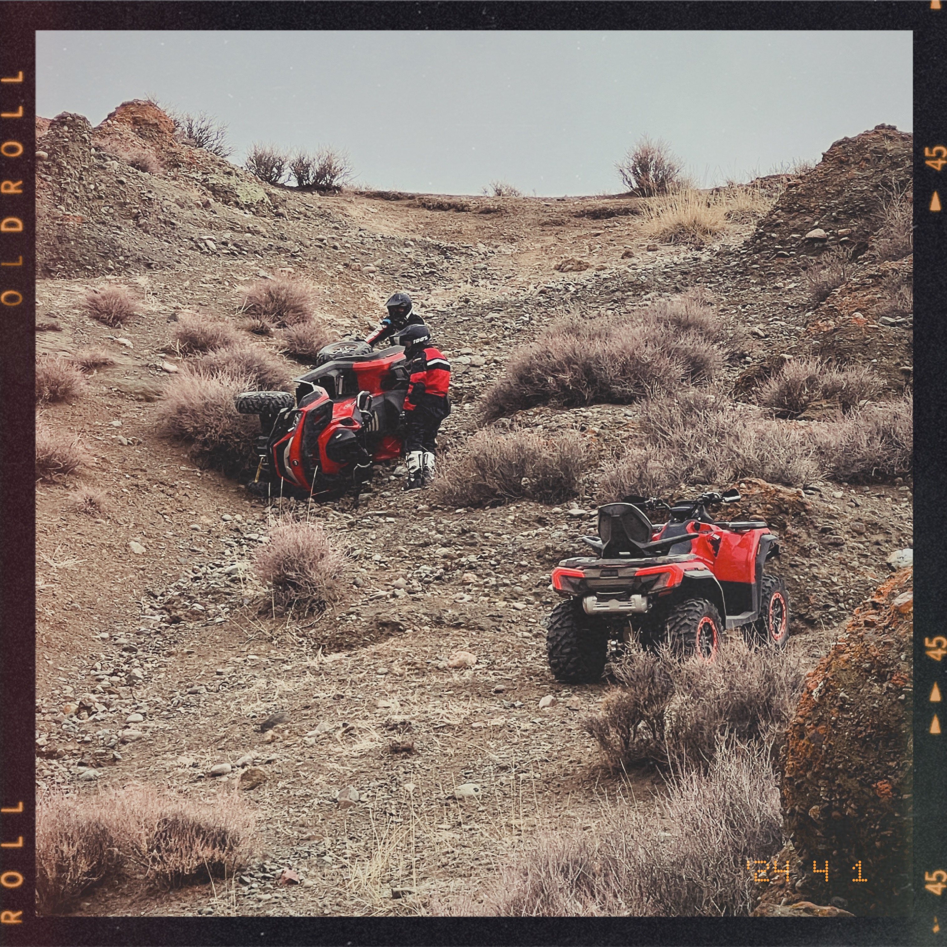 新疆哈密大海道越野摩托廣告拍攝花絮