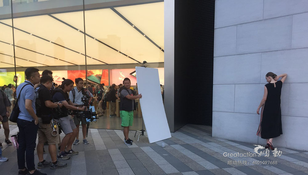 廣州鎧琪服飾廣告片拍攝花絮